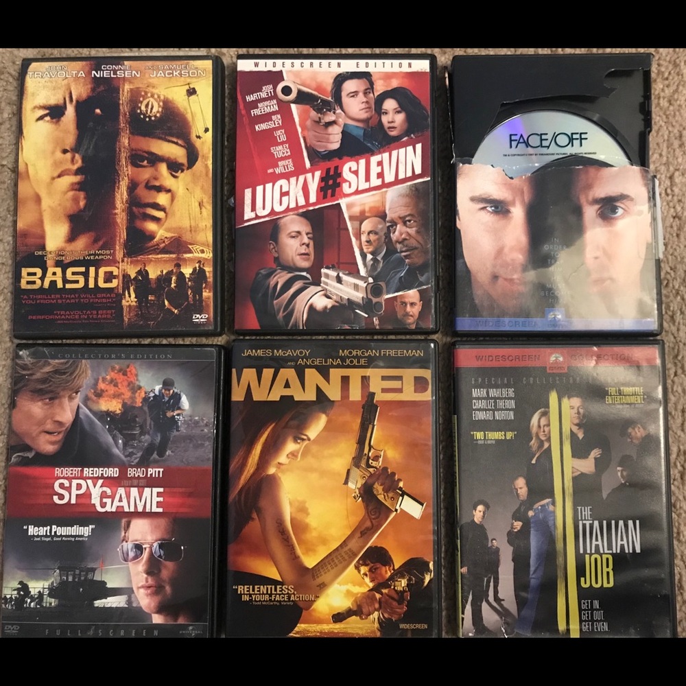 DVD Movie Bundle - Thriller/Action